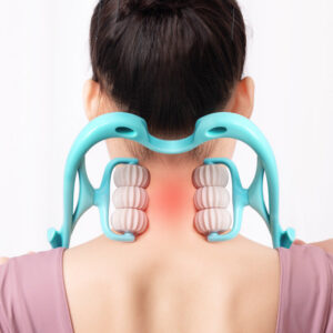 Dual Roll Pressure Point Neck And Shoulder Massager