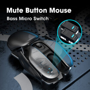 Wireless Ergonomics Metal Mouse