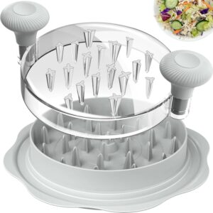 10" Pro Chicken Shredder Tool Twist Large for Kitchen, BPA-Free Food-Safe Meat Grinder, Visible Chicken Breast Meat Shredder with Strong Anti-Slip Bottom & Ergonomic Handle。